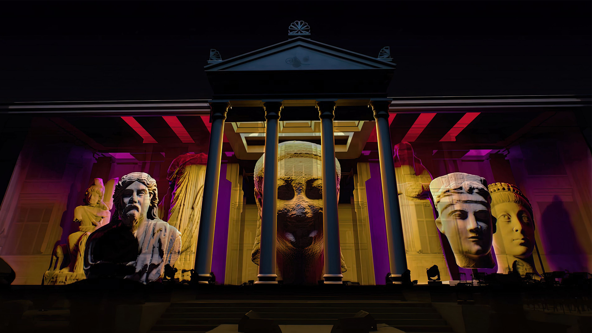 Istanbul Archaeology Museum 3D Video Mapping Show