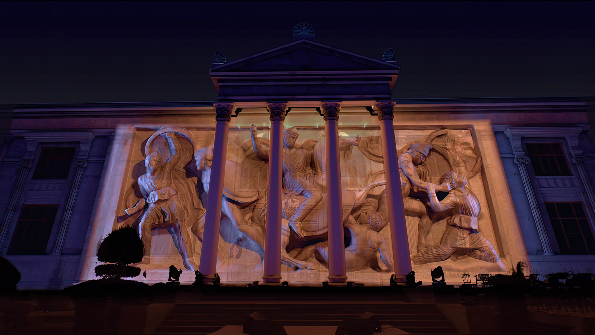 Istanbul Archaeology Museum 3D Video Mapping Show