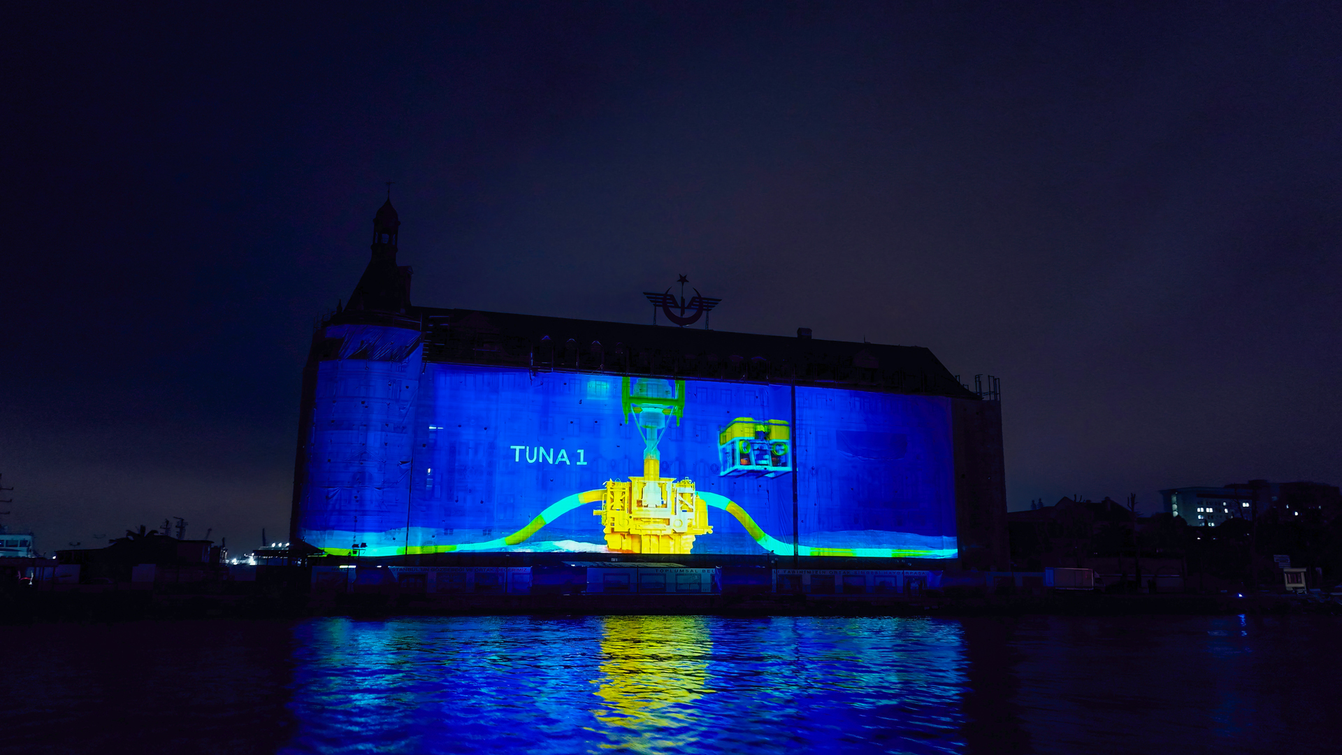 TPAO Karadeniz Natural Gas Launch Event - Video Mapping